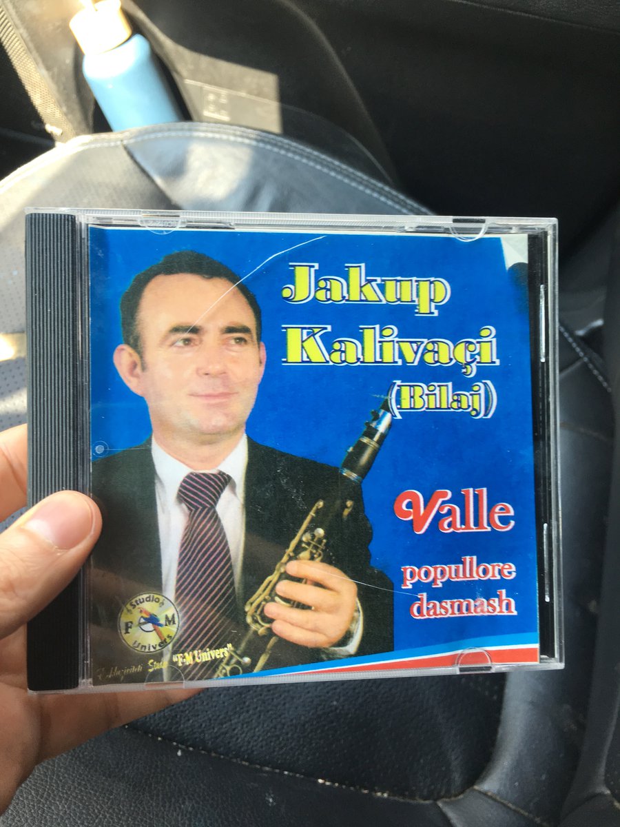 newborn always calms down when listening to this clarinet record that my husband bought in Albania in 2007 🫡