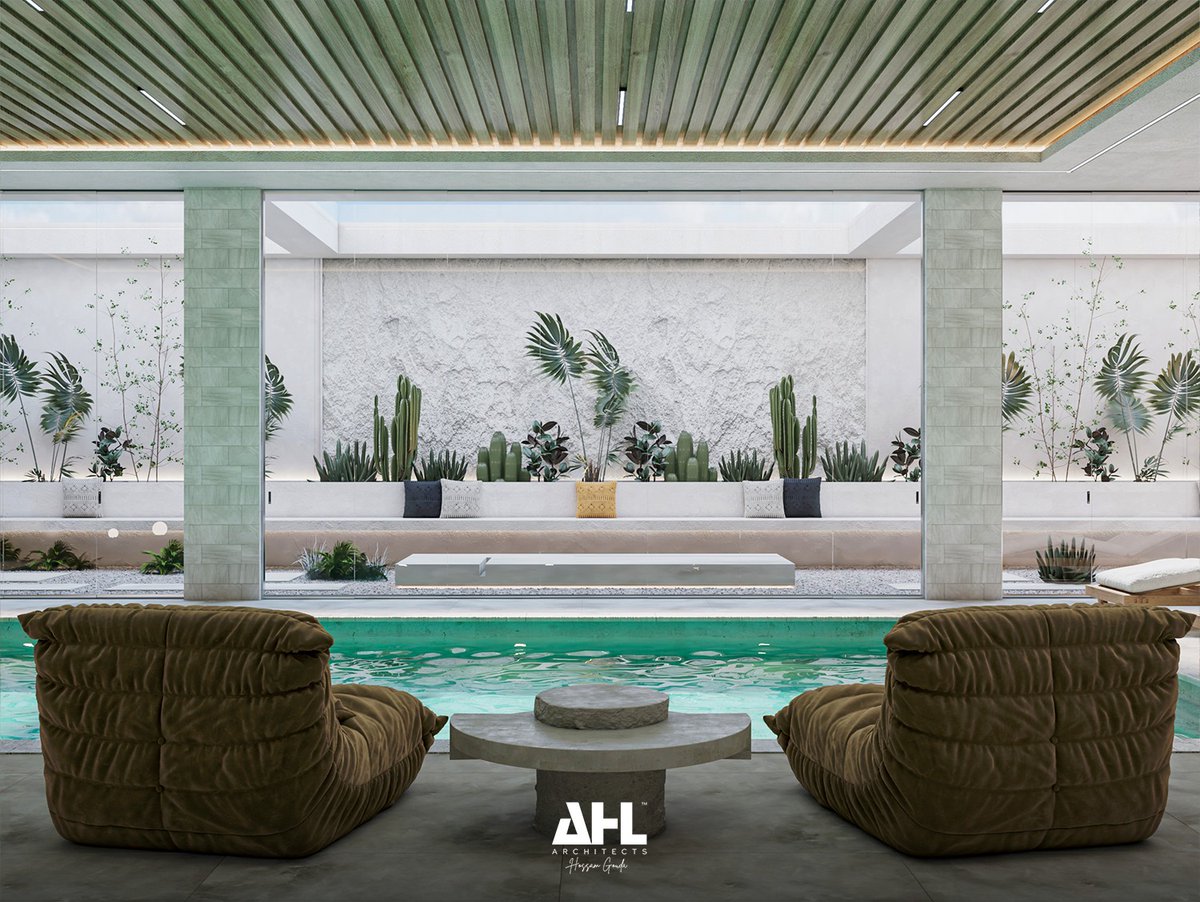 AHL_architects's tweet image. Indoor pool with sky-lit lounge @ Remal Riyadh Hotel - Interior Design by #AHL_architects

#poolarea #swimmingpool #recreationalarea #indoorpools #waterscapes #waterscape