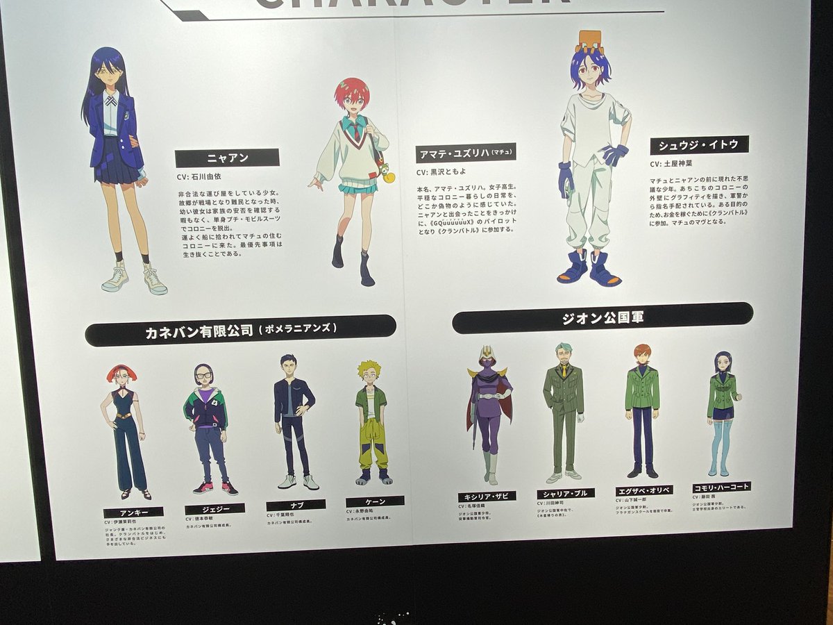 dynamite1105's tweet photo. キャラクターとモビルスーツ達✨️
#ガンダムジークアスク
#THEGUNDAMBASEPOPUPStore https://t.co/Vt32xaSuc3