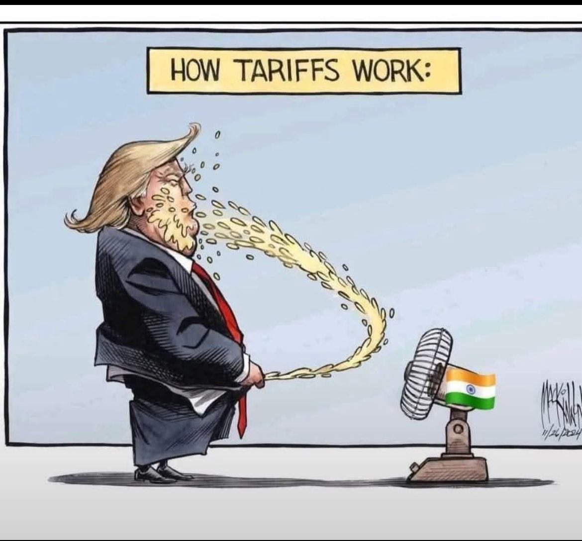 #TariffWar It’s <a href="/mfa_russia/">MFA Russia 🇷🇺</a> and <a href="/MFA_China/">CHINA MFA Spokesperson 中国外交部发言人</a> who are really enjoying the memes created in 🇮🇳😃😃😃<a href="/BRICSinfo/">BRICS News</a> <a href="/realDonaldTrump/">Donald J. Trump</a> <a href="/POTUS/">President Donald J. Trump</a>