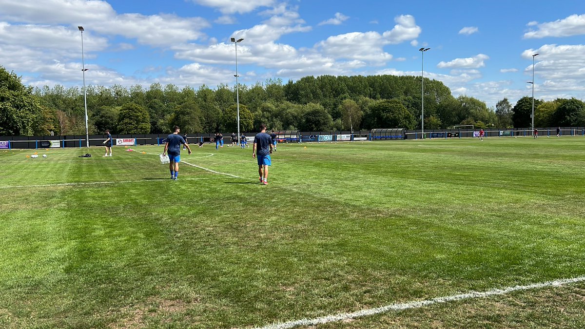 writeanglemedia's tweet image. First competitive game of the season and it’s in the @EmiratesFACup and the tie between @PershoreTown and @darlastontownfc