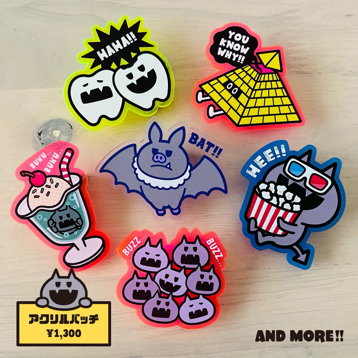 【イベント出展】
arteVarie
8/17(日)
ブース：4号館め55
@インテックス大阪

アサヨシさん<a href="/ymbk_yellow/">アサヨシ@8/17大阪アルトバリエ4号館め55</a> といっしょに出展です🟡😈
(不可解な目でキイロに見られるばいきん)

持っていくものはツリーを見てね↓

#artevarie #arteVarie127 #アルトヴァリエ #アルトヴァリエ127  #roosterpools