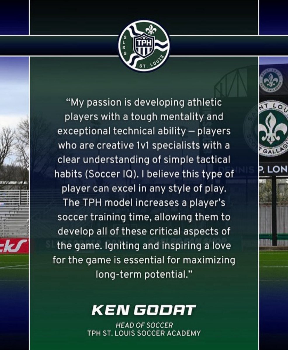 TPH St. Louis Soccer Academy Open House!

8/6, 6 PM, WWT Soccer Park

More Info | Open House Sign Up:
tphacademy.com/st-louis-socce…