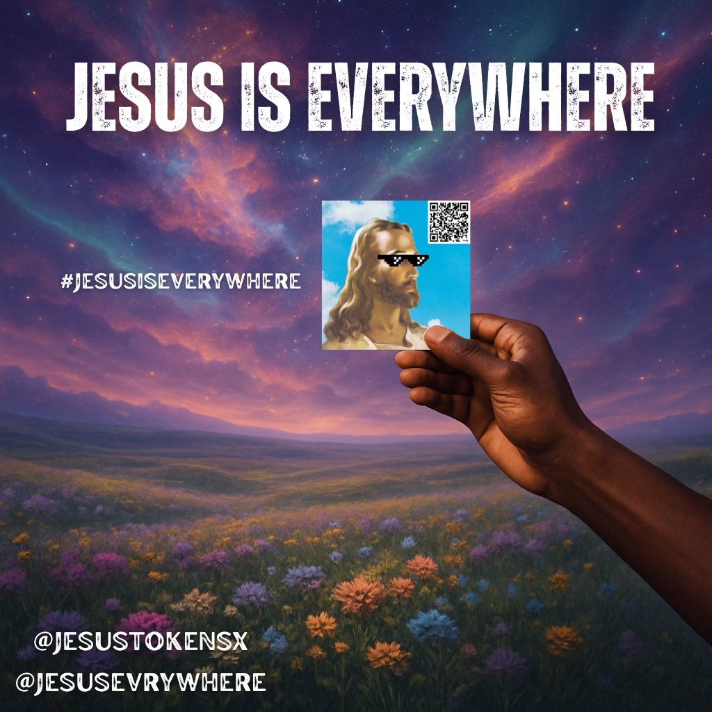 $JesusIsEverywhere (@jesusevrywhere) on Twitter photo Heβs in the beauty of creation β shouting His glory in flowers, skies, and stars. β¨π
$Jesus Is Everywhere
#JesusIsEverywhere
<a href="/JesusTokensx/">$JESUS π</a> Heβs in the beauty of creation β shouting His glory in flowers, skies, and stars. β¨π
$Jesus Is Everywhere
#JesusIsEverywhere
<a href="/JesusTokensx/">$JESUS π</a>