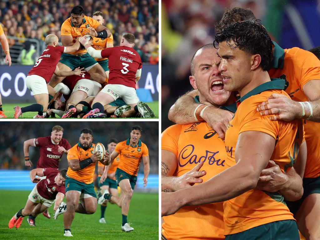 Scraps, biblical rain, dodgy TMO misses, lightning delays and pitch invaders. This game had a bit of everything - and a heroic Wallabies win. 

EVERY WALLABY RATED ▶️ bit.ly/45fpb8f