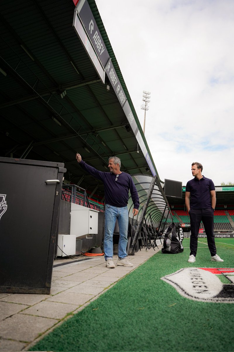 Vandaag mag ik weer even gastheer spelen van ons veld.😊