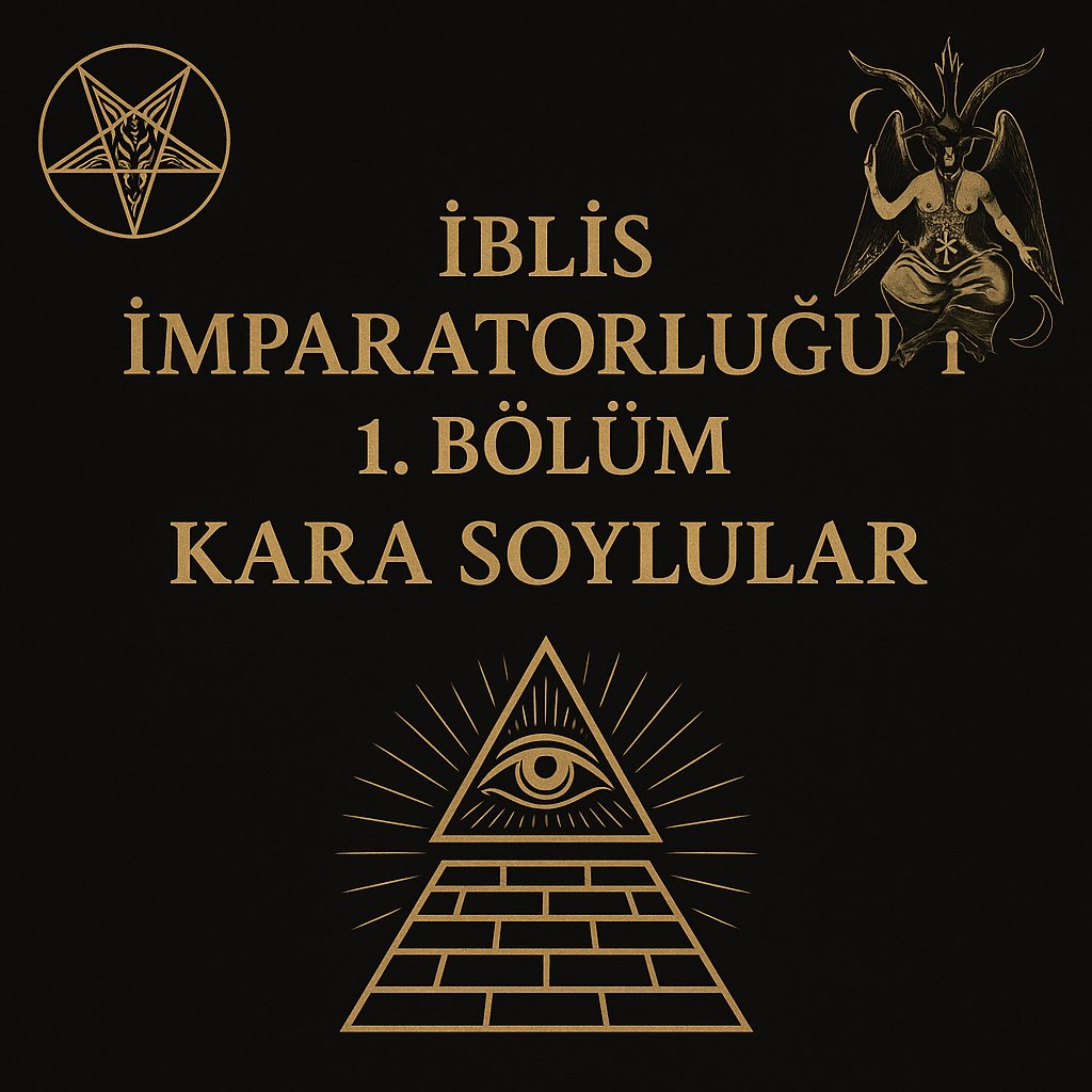 📌 İBLİS İMPARATORLUĞU – 1. BLM.
🧵(1/25)
Küresel düzenin tepesinde Rothschild yok. Rockefeller da değil.
Black Nobility yani Kara Soylular var.
Papa’lar onların uşağı.Krallar,başbakanlar, istihbaratlar, masonlar sadece taşeron.
Tarihi Roma’dan bugüne uzanan bir İblis Hanedanı…