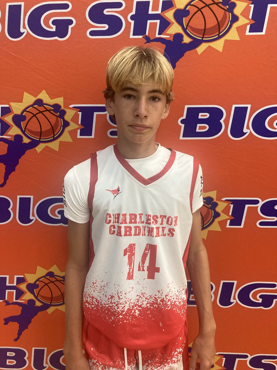 #BIGSHOTS #CHARLESTONFINALE
13U 

Charleston Cardinals 31
Aiden Meibers 15
Andrew Wilson 6

Palmetto Stampede 23
Kentley Wood-Johnson 8
Robert McFadden 6