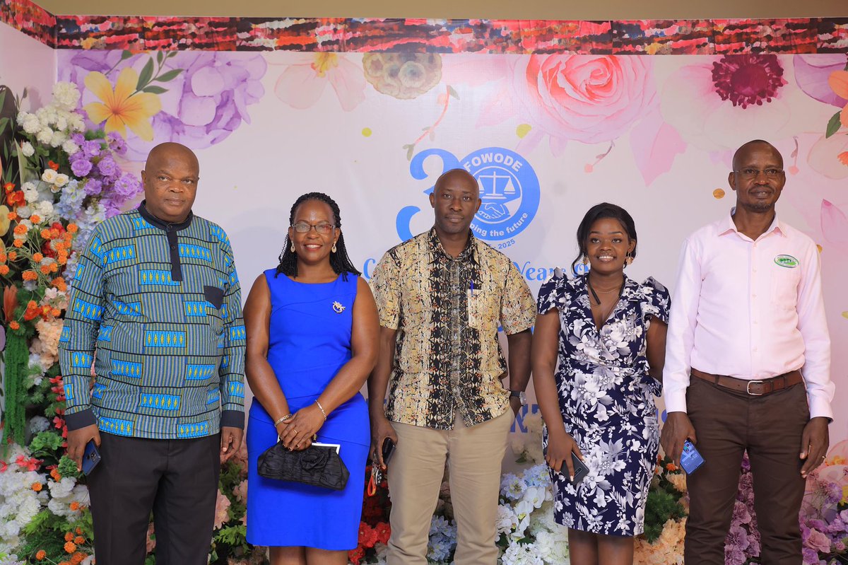 FOWODE_UGANDA's tweet photo. Happening Now: #FOWODEAt30 GRAND ANNIVERSARY DINNER.

We welcome you all as we toast to 30! https://t.co/Bt2X8Zv3y2