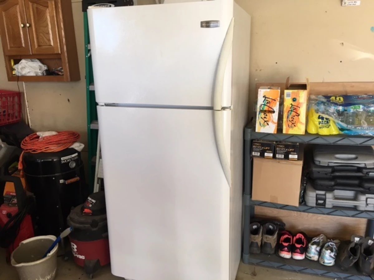 Garage fridge