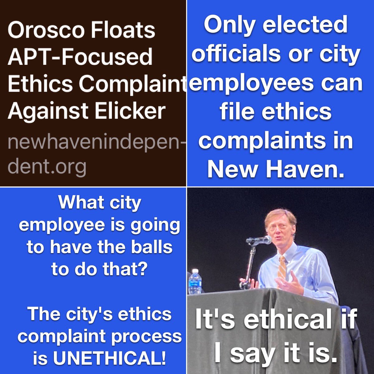 The fox is guarding the henhouse!