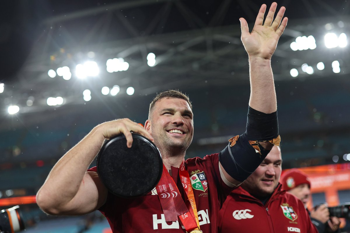 Tadhg Beirne named player of the Lions series.

Class is permanent.

Pic by <a href="/INPHOjames/">James Crombie</a>.