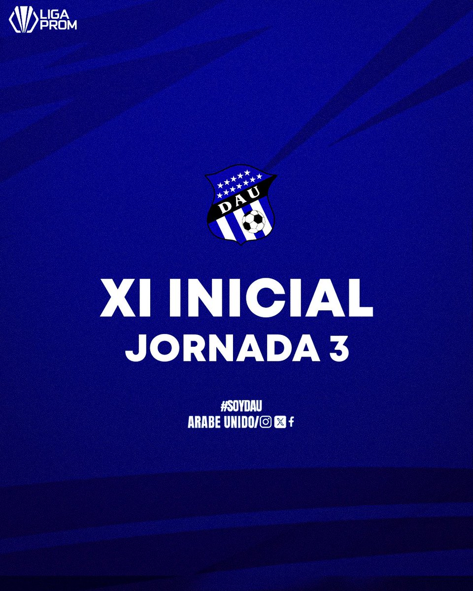 ArabeUnido_'s tweet photo. ¡ASÍ SALIMOS PARA EL DERBI COLONENSE!👌🏿🔵🟡
Jornada 3️⃣ @liga_prom
Clausura 2️⃣0️⃣2️⃣5️⃣
#PromDAU
#SoyDAU💙 https://t.co/xnn0sOTpE5