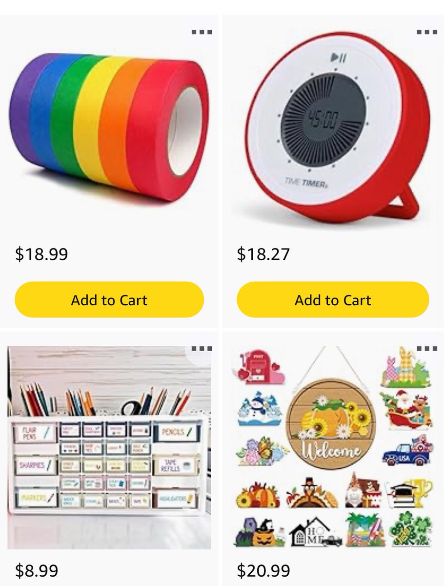 iTeachUnicorns's tweet image. My list is down to 4️⃣ items 🤩 

$70 will completely #clearthelist for my middle school #autism class

🍎entering yr 17 special ed 
📚teaching all core content &amp;amp; life skills
🗣️heavy focus on behavior &amp;amp; comm

Grateful for any support😊
✨amzn.to/3D1h6Xj