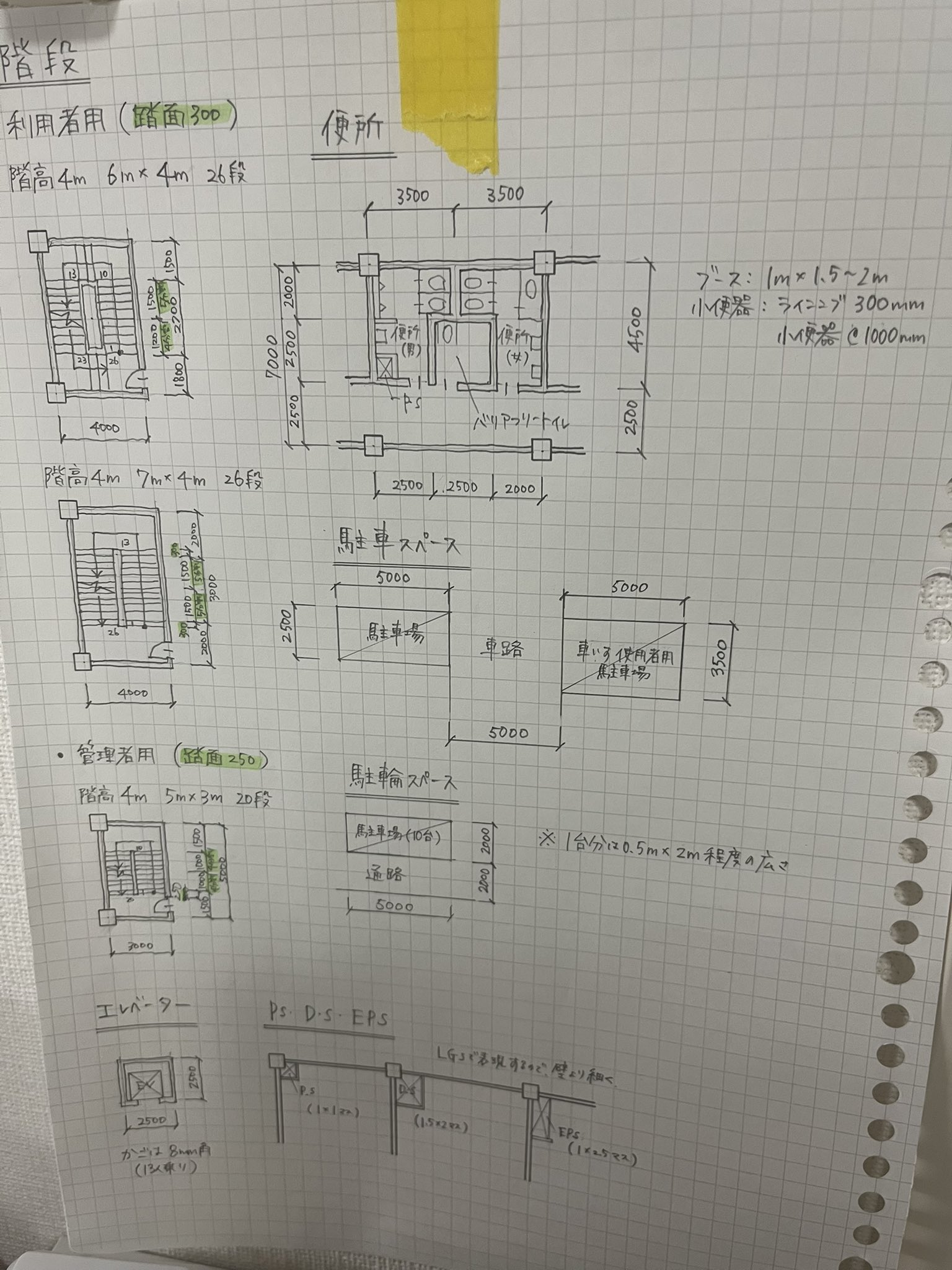 ■一部限定！！■一級建築士 製図 一級建築士製図試験に落ちた君へ。 凡人が一級建築士製図試験を