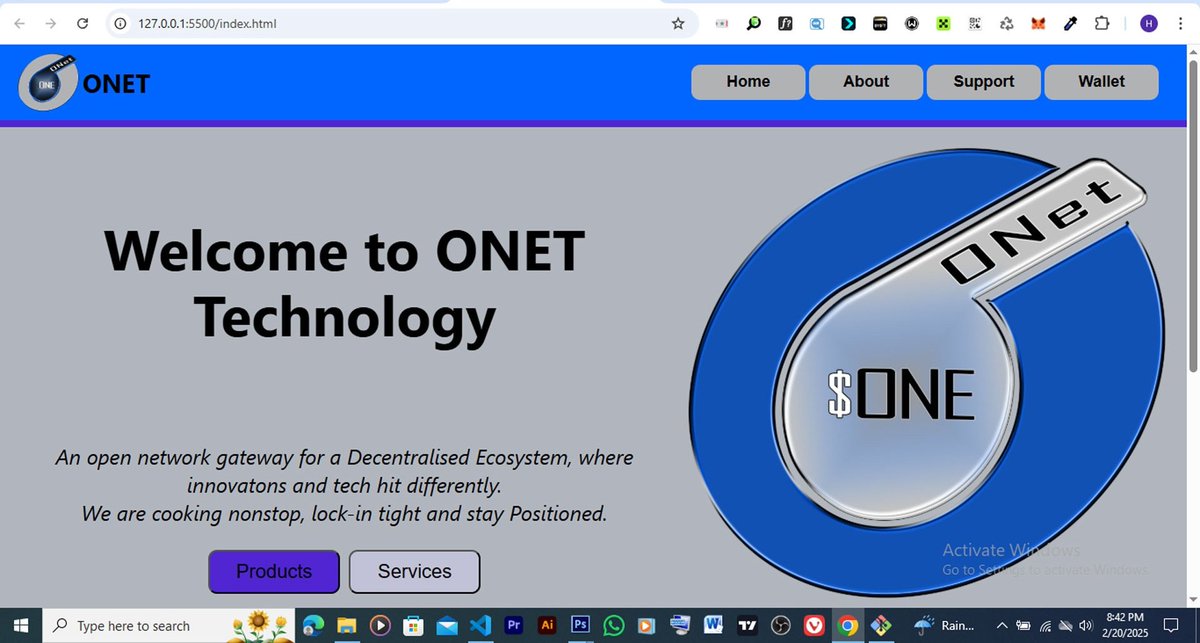 #ONET keeps scaling everyday! Reasons?
We've learnt what it means to have community TRUST on our ecosystem and as always, we can't even resist offering the best which is expected of us!

Here’s the good news: ONET WEB is here! &gt; top-notch UTILITIES &amp; ALPHAs as we expand to scale.