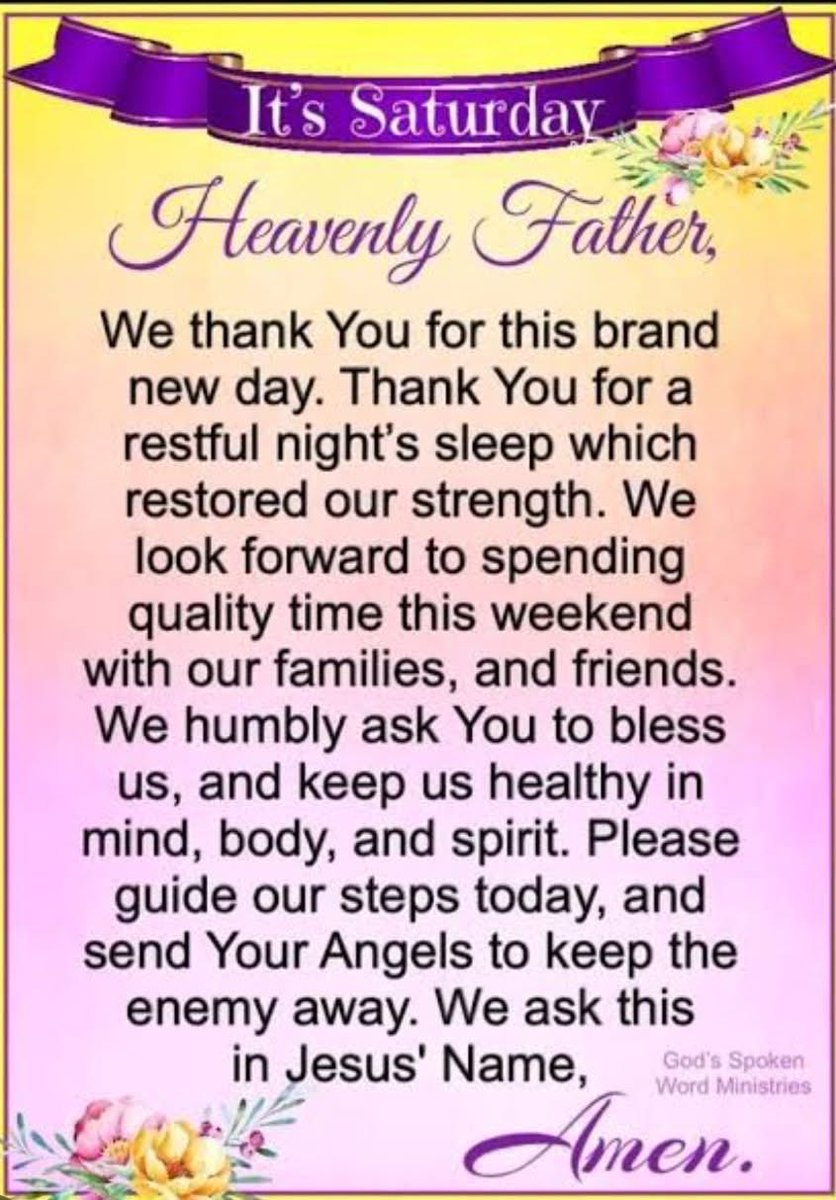 Morning prayer 🙏✝️🌞