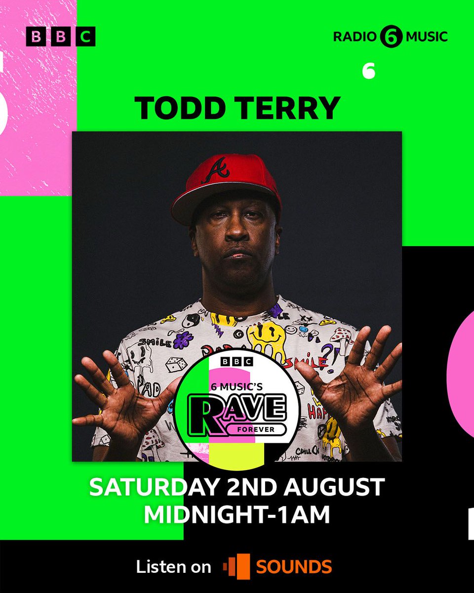 Todd Terry (@djtoddterry) on Twitter photo Tonight <a href="/djtoddterry/">Todd Terry</a> #djmix on <a href="/BBC6Music/">BBC Radio 6 Music</a> #Rave Forever LISTEN: bbc.co.uk/programmes/m00… Tonight <a href="/djtoddterry/">Todd Terry</a> #djmix on <a href="/BBC6Music/">BBC Radio 6 Music</a> #Rave Forever LISTEN: bbc.co.uk/programmes/m00…