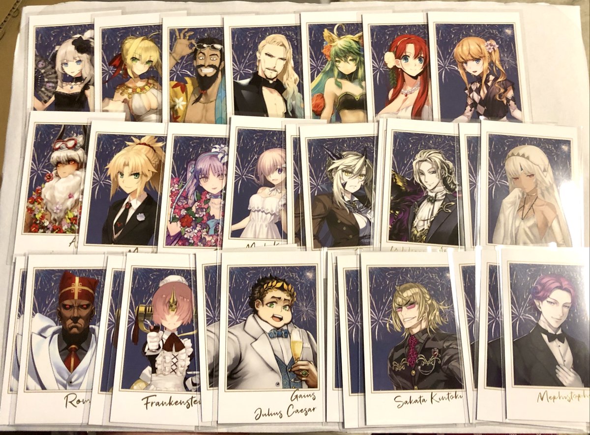 交換】FGO ポートレイト Fes.2017 A 譲 写真のもの 求 アーサー・ペン