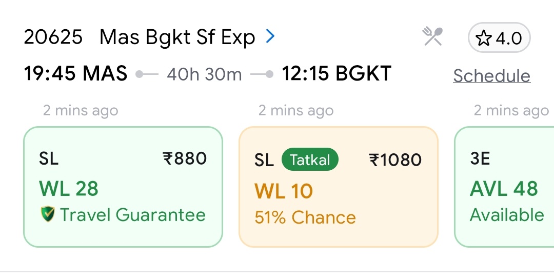 ::::::: अपील:::::::

ट्रेन no 20625 चेन्नई जोधपुर को कोयंबतूर से किया जाए पिछले 17 साल से इस रूट पर ट्रेन की मांग की जा रही है मगर अभी भी हालत वहीं के वहीं है 20626 चेन्नई पर रात को 11:00 आती है 
दूसरे दिन शाम को 7: 45 बजे निकलती है 
टोटल 21.hr  खड़ी रहती है