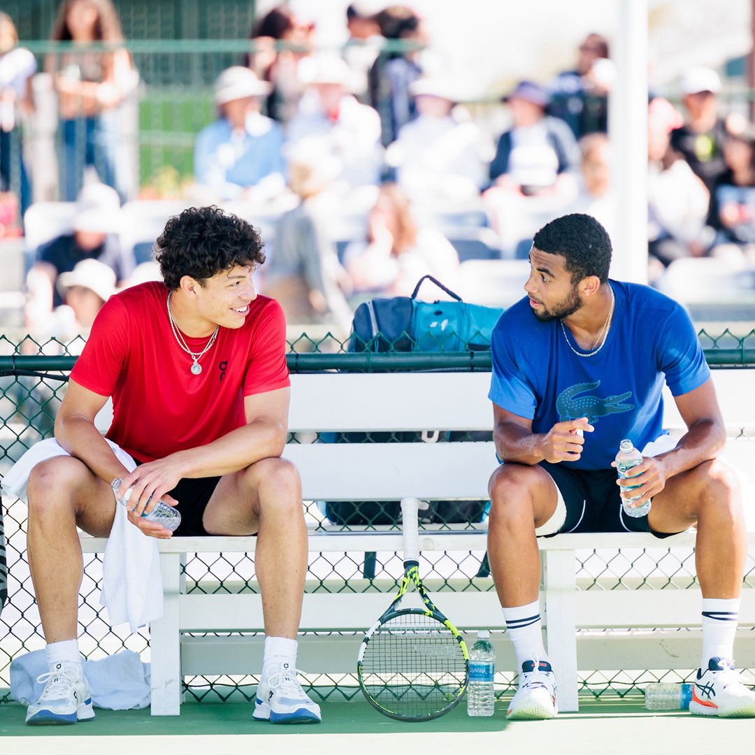 BNP Paribas Open (@bnpparibasopen) on Twitter photo From practice partners to doubles partners 😎
<a href="/BenShelton/">Ben Shelton</a> & Arthur Fils light up the doubles court today in Toronto!
#TennisParadise From practice partners to doubles partners 😎
<a href="/BenShelton/">Ben Shelton</a> & Arthur Fils light up the doubles court today in Toronto!
#TennisParadise