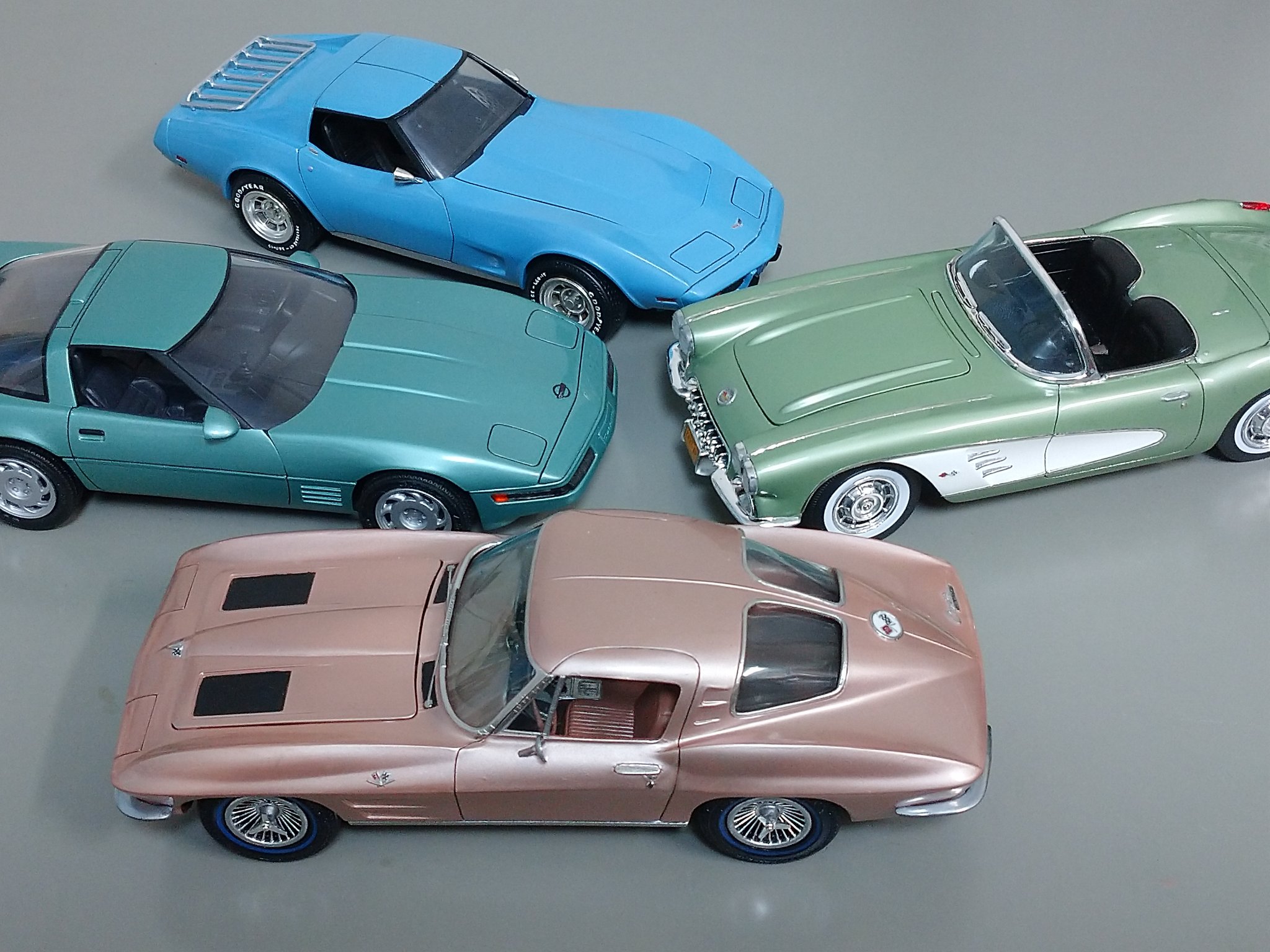 最終値下げ　 コルベット　プラモデル　未組み立て　mpc amt 1/16 最終値下げ コルベット プラモデル 未組み立て mpc amt 1/16
