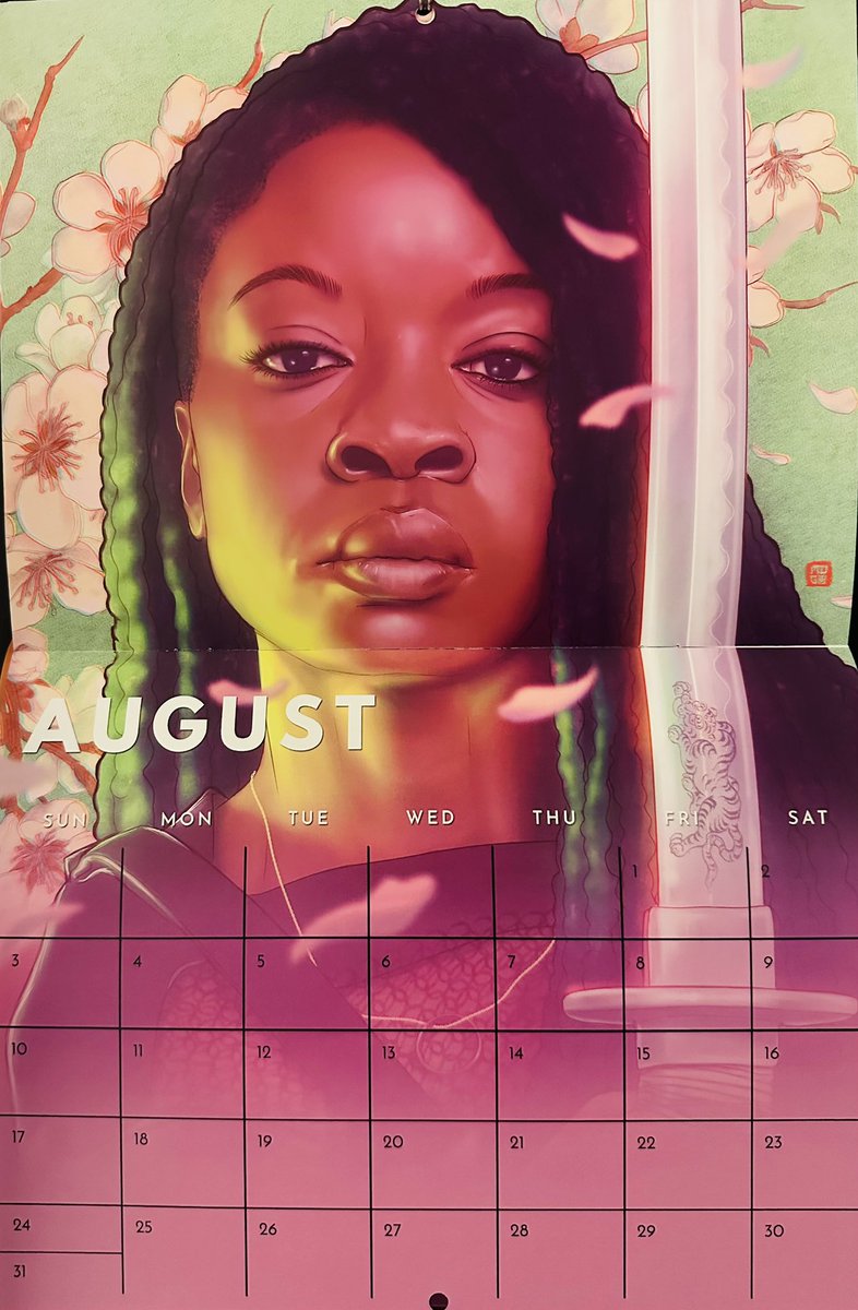 It’s August ya’ll….#MichonneGrimes 
#Warrior #Leader #Beauty #TWDU
#TheOnesWhoLive #BadassQueen
Fantastic art🎨 : <a href="/ms_doomandgloom/">MDG 🇵🇸FREE PALESTINE</a>