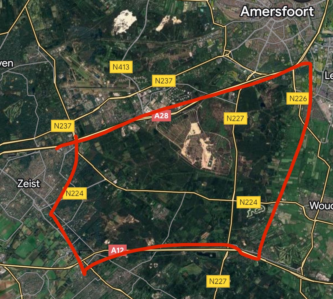 55 km² waar we niet mogen komen vanwege een dier dat in principe ongevaarlijk is