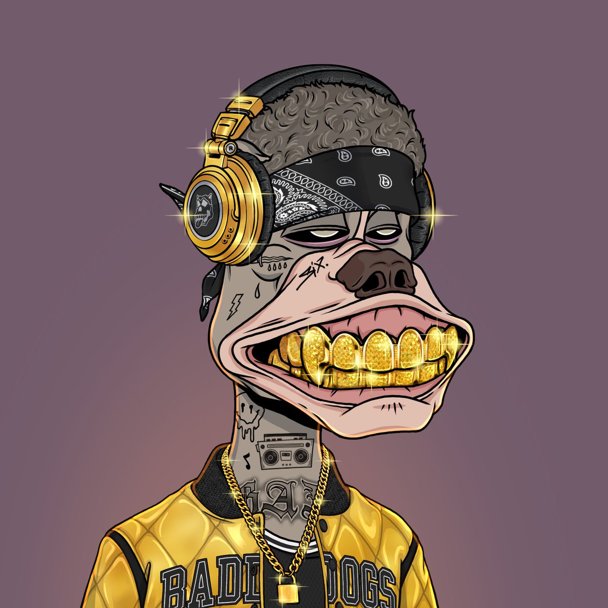 MetsukoNFT's tweet image. Dogs