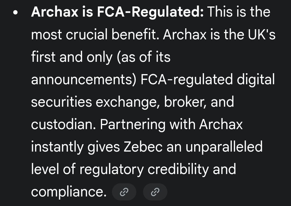 CaptainJack1230's tweet image. Archax partnership gives Zebec Network the regulatory credibility, institutional access, and synergistic RWA infrastructure it needs to transition from a promising crypto project into a widely adopted solution for mainstream financial institutions. It&apos;s the critical link to…