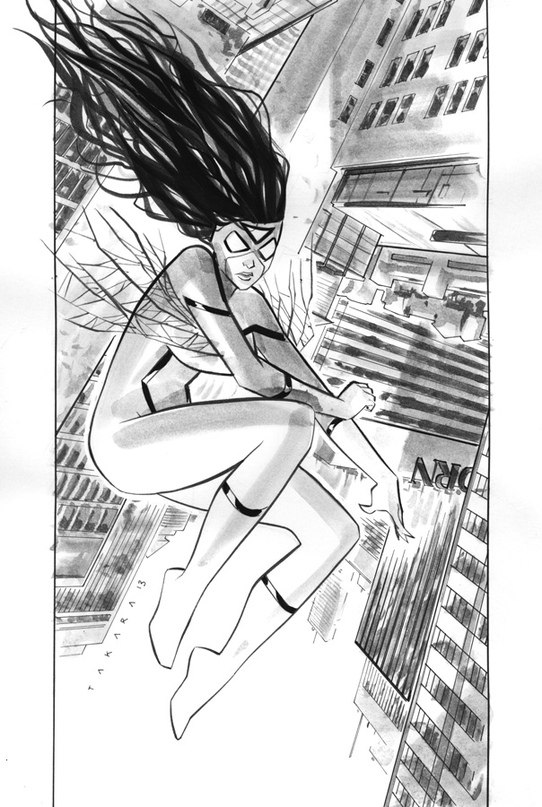 #Mangeekom
#Marvel_Comics #Spider_Woman

Artist #Marcio_Takara
