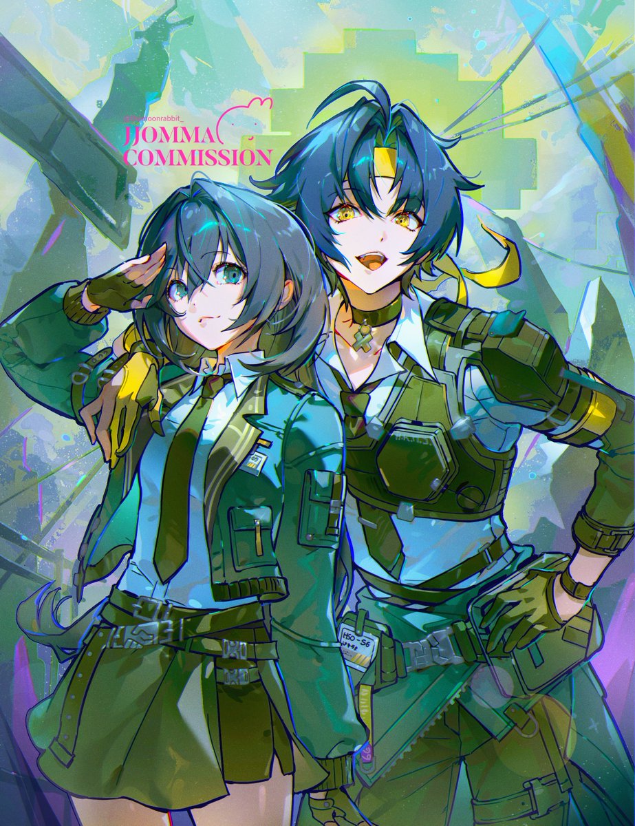 #Commission
🫡😆