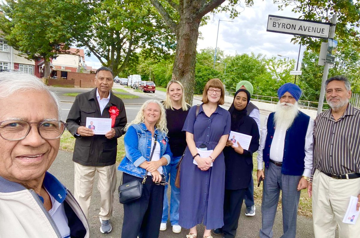 Labour Asians Society (@labouras2024) on Twitter photo 🚪✅ Another impactful door-knocking session and strong community outreach today in Cranford, Hounslow for the upcoming by-election!
The <a href="/LabourHounslow/">Hounslow Labour Party</a> team are united, energised, and ready to deliver another great success. 💪🌹
Let’s keep the momentum going, stand together, 🚪✅ Another impactful door-knocking session and strong community outreach today in Cranford, Hounslow for the upcoming by-election!
The <a href="/LabourHounslow/">Hounslow Labour Party</a> team are united, energised, and ready to deliver another great success. 💪🌹
Let’s keep the momentum going, stand together,