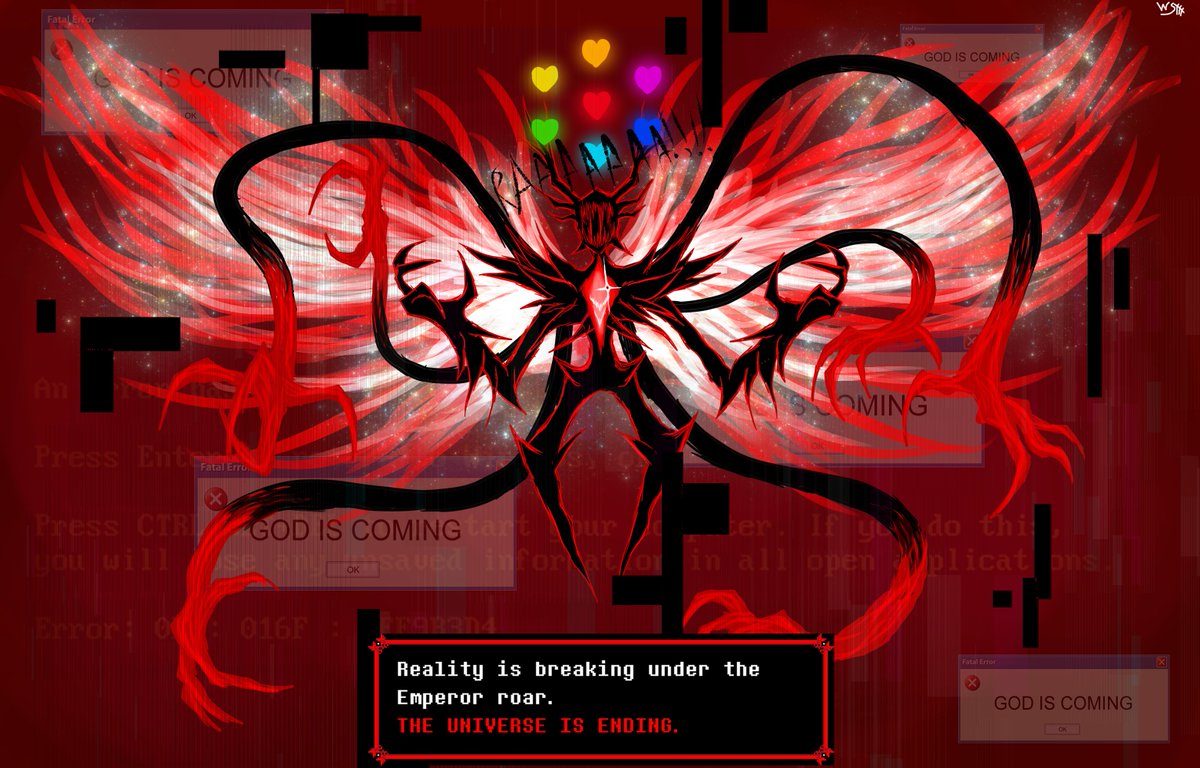 WaffleSeregios's tweet image. Roaring Emperor

Fatal Error - @AnarackWStudios 
(sorry if i&apos;m bothering you will all those ping)
#fatalerrorsweep