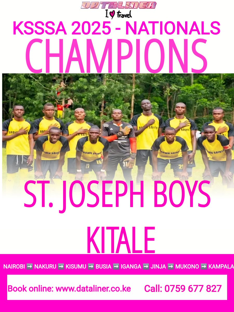 Congratulations Jobo, please make Kenya proud in the upcoming FEASSSA games in Kakamega county.