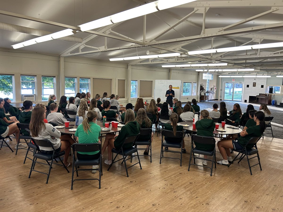Dr. Tyler Cook (@drtylercook) on Twitter photo Joined Mercyhurst University’s D1 Women’s Soccer Team last night to kick off their preseason retreat.
We discussed keys to build a powerful culture, established team values, and set vision for their growth - starting from the inside out.
The future looks bright for <a href="/hurstwsoc/">Mercyhurst Women’s Soccer</a>! Joined Mercyhurst University’s D1 Women’s Soccer Team last night to kick off their preseason retreat.
We discussed keys to build a powerful culture, established team values, and set vision for their growth - starting from the inside out.
The future looks bright for <a href="/hurstwsoc/">Mercyhurst Women’s Soccer</a>!