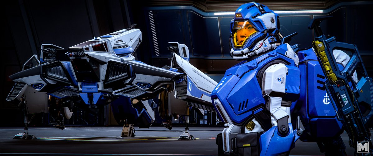 Perfect Pairing #StarCitizen #VirtualPhotography #CRU4LIFE