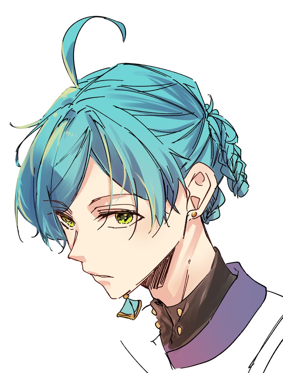 「推しのヘアアレンジは良薬。」|碓冰のイラスト