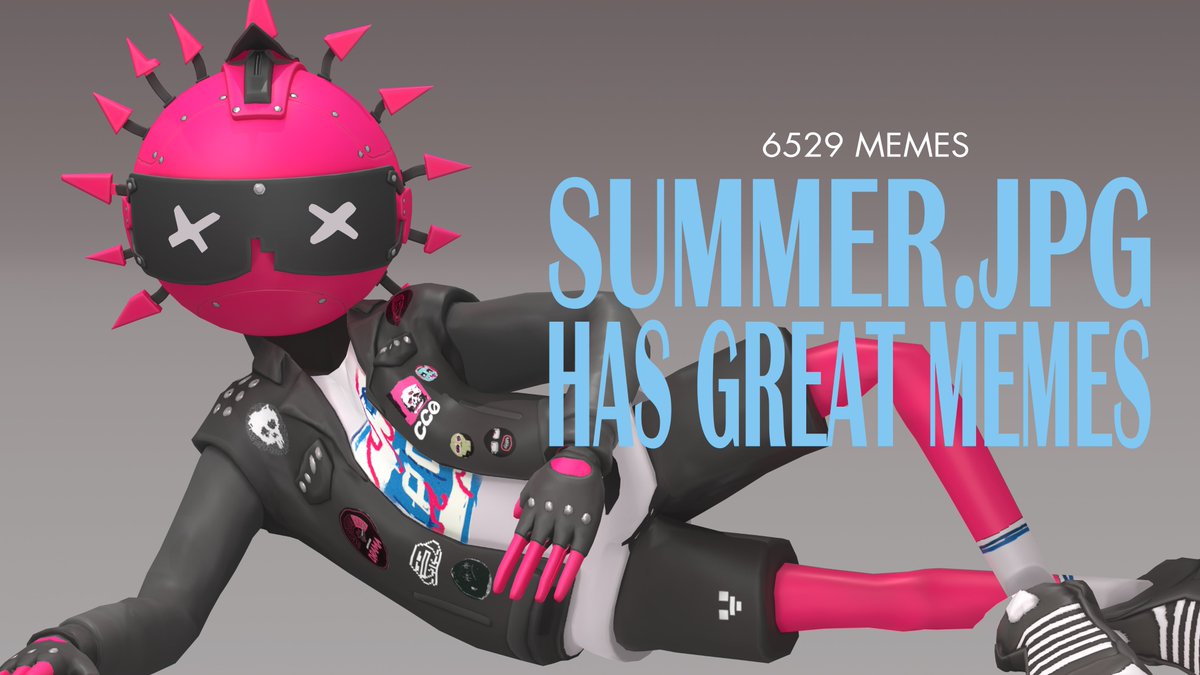 sqpx βπ-π (@fmiasp) on Twitter photo 'Great Memes'
Meme Card submission over at 6529 io
Big shoutout to <a href="/neonglitch86/">NeonGlitch86</a> for the fashionable CC0 Summer VRM! 'Great Memes'
Meme Card submission over at 6529 io
Big shoutout to <a href="/neonglitch86/">NeonGlitch86</a> for the fashionable CC0 Summer VRM!