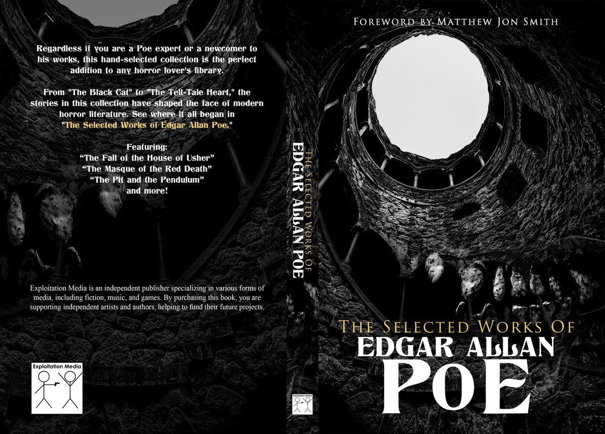 matthewjonsmith's tweet photo. What is your favorite Edgar Allan Poe story?

I am elated to announce that The Selected Works of Edgar Allan Poe (with a foreword by little ole' me) is getting a major facelift.

The hardcover is to die for! https://t.co/4Pwc6sZhc5