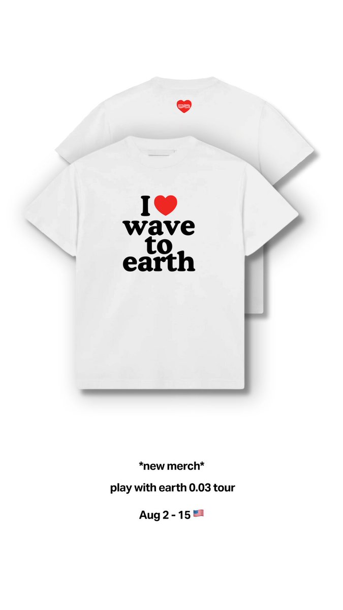 New merch coming in…