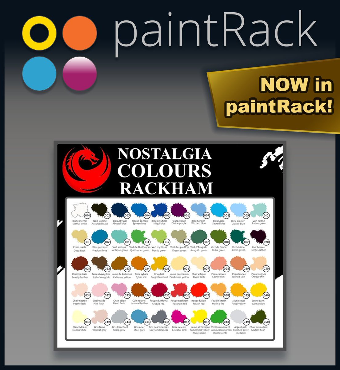 courageousocto's tweet photo. Now in #paintRack, Nostalgia Rackham from @warcolours_com paints! https://t.co/jDlF8hBtmE
