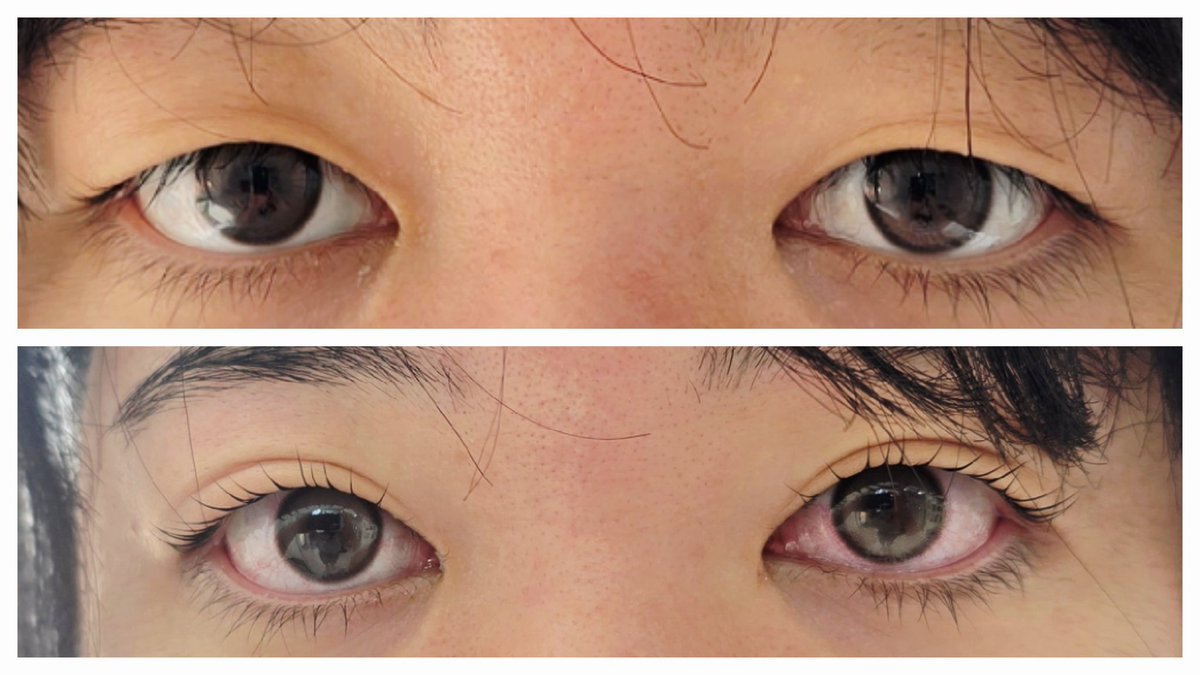 속눈썸펌하니깐
쌍커풀 생김 뭔데 내눈