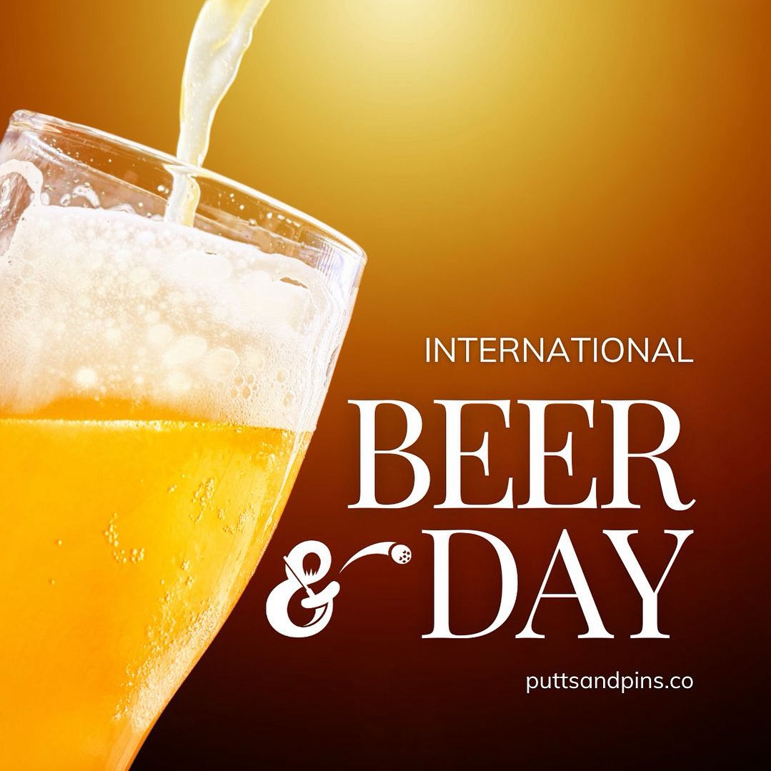 Today is International Beer Day! Join us for some tasty refreshments! 🍻🍺