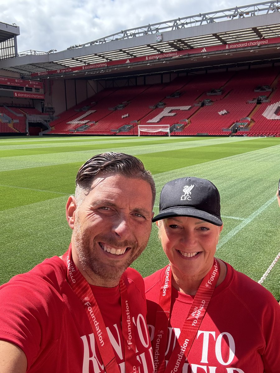 Good to get back to some kind of running with <a href="/NikkiNoods11/">Nikki Noods</a> , even if I did feel like I struggled through it all. But job done for a good cause <a href="/LFCFoundation/">LFC Foundation</a> ♥️ 

Always good to see so many familiar faces <a href="/dannymalcolmlfc/">Danny</a> 👏 🏃 🏃‍♀️