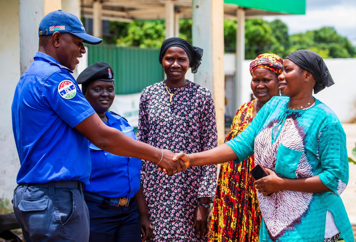 UNDP The Gambia (@undp_thegambia) on Twitter photo 📢 Launching of The Essau Model Police Station, The Gambia’s first of its kind.
Built through a strong partnership w/ the Government of The 🇬🇲, <a href="/UNPeacebuilding/">United Nations Peacebuilding</a> & the local community, the station marks a turning point in promoting people-centered policing.
#PartnershipForGoals 📢 Launching of The Essau Model Police Station, The Gambia’s first of its kind.
Built through a strong partnership w/ the Government of The 🇬🇲, <a href="/UNPeacebuilding/">United Nations Peacebuilding</a> & the local community, the station marks a turning point in promoting people-centered policing.
#PartnershipForGoals