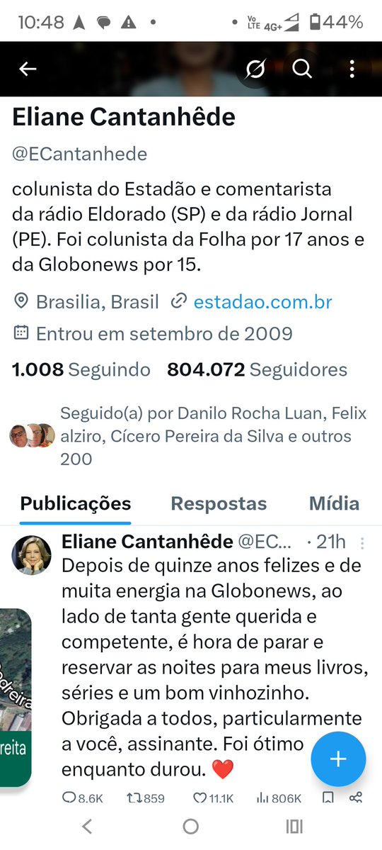 Parece que a onda não deu boa aí Senhora Lavradora??

Quem será o cara que Ontem, 1° de agosto de 2025, perguntou a você: " Bom dia senhora!!
Veio participar do Programa??"

- Simmm, afinal sou COMENTARISTA POLÍTICO DO PROGRAMA.

- Não, não, não é mais!
Você está DEMITIDA!