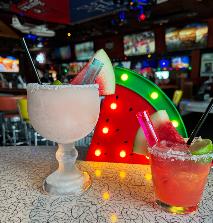 Some people eat their fruit... We prefer ours shaken, poured, and served with a salted rim. 😜 🍉 #margarita #summer