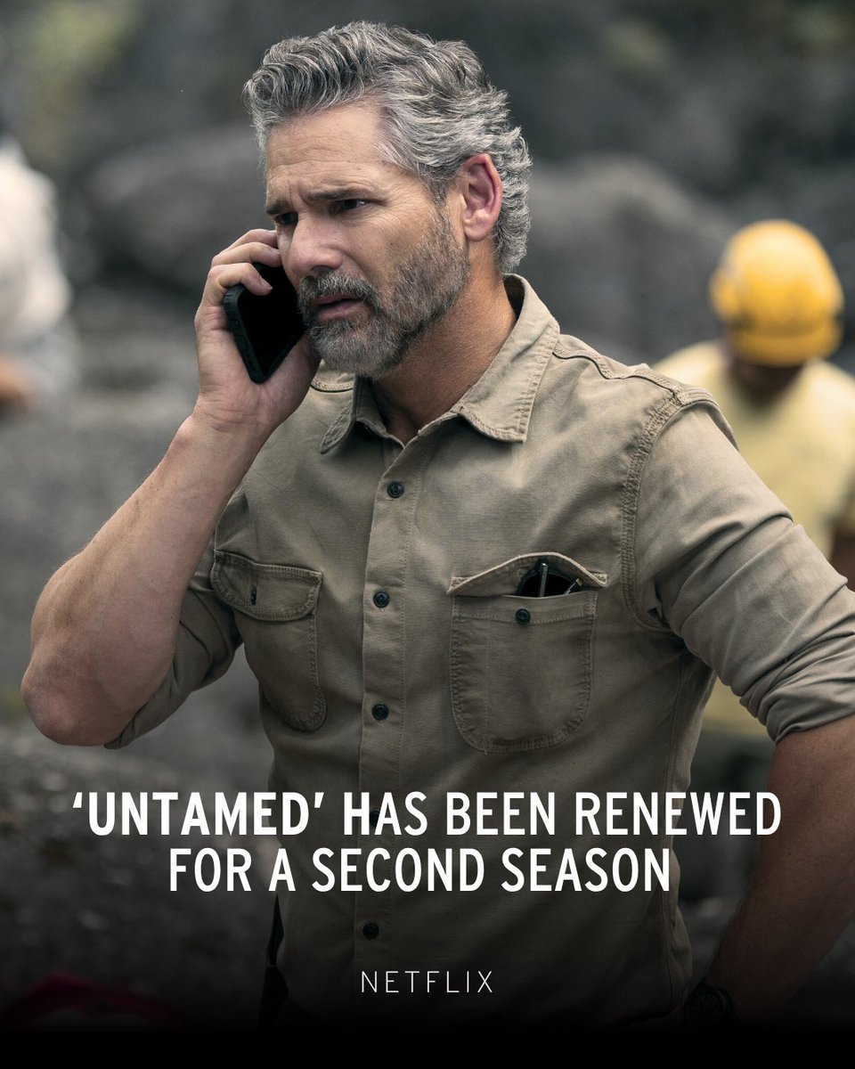 IMDb's tweet image. Eric Bana will continue to keep park-goers safe as Netflix renews #Untamed for Season 2. 🤠🏞️