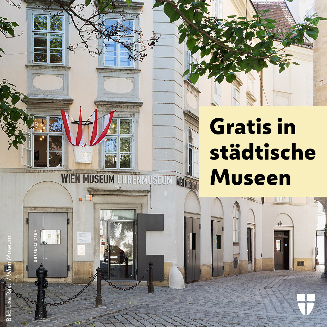 🚫 💶  Jeden 1. Sonntag im Monat ist der Eintritt in viele Standorte des Wien Museums (Pratermuseum, Hermesvilla, Haydnhaus u.v.m.) kostenlos. Übrigens: In den Wiener Bezirksmuseen habt ihr das ganze Jahr über freien Eintritt. 
👉 wien.gv.at/kultur-freizei…